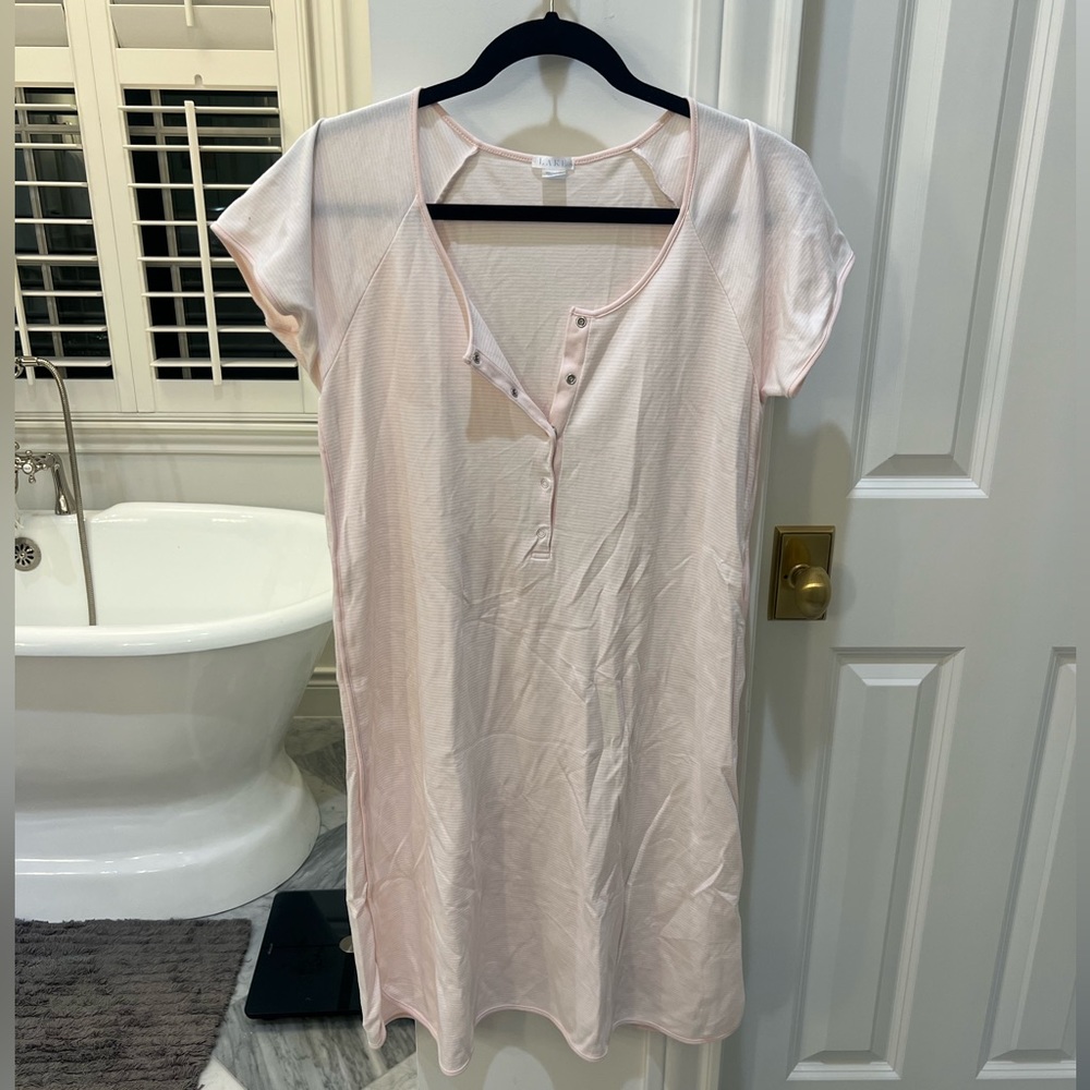 LAKE pajama maternity/nursing nightgown